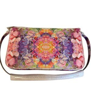 Christian Louboutin 1245264 Loubila Shoulder Bag Calf Paris Blooming Logo